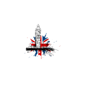 Sticker Porte Royaume-uni Big Ben Drapeau