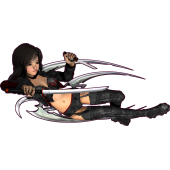 Flaming 3d autocollant Manga