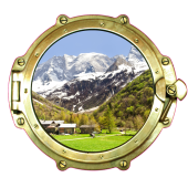 Sticker Trompe Oeil Hublot 14