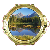 Sticker Trompe Oeil Hublot 16