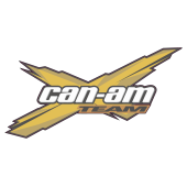 Autocollant can-am Jaune