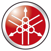 autocollant YAMAHA_LOGO_ROUGE