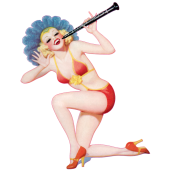 Autocollant pinup-01