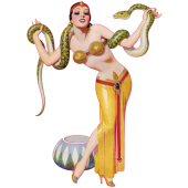Autocollant pinup-03