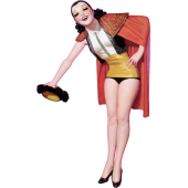 Autocollant pinup-14