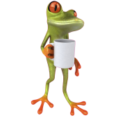 Autocollants grenouilles