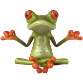 Autocollants grenouilles