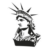 Sticker geant statue de la liberte