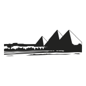 Sticker geant Pyramide Khéops