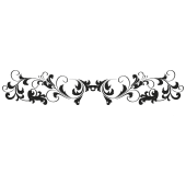 Sticker Mural Baroque SI057