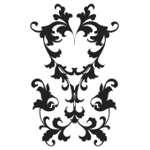 Sticker Mural Baroque SI059