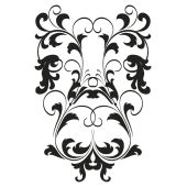 Sticker Mural Baroque SI060