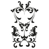 Sticker Mural Baroque SI062