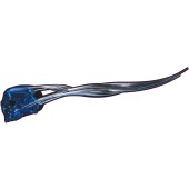 Autocollant Tete de Mort Bleu