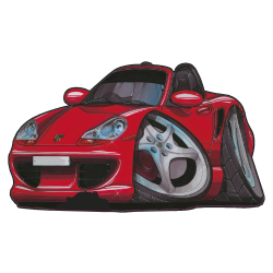Autocollant 016-Porsche-Boxter