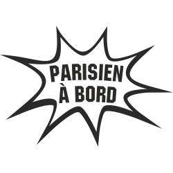 Sticker Humour Parisien