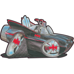 Autocollant 1002-Batmobile