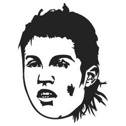Stickers foot Ronaldo
