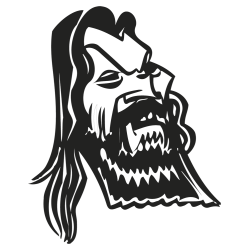 Stickers caricature Chabal