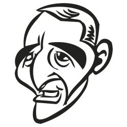 Stickers caricature Ben Domenech