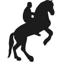 Sticker Cheval 17
