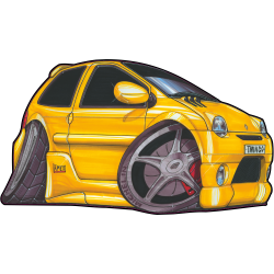 Autocollant 108-Renault Twingo