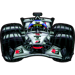 Autocollant F1_McLaren_Coulthard