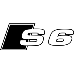Sticker Audi S6