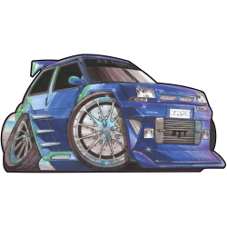 Autocollant 1096-Renault 5