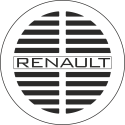 Sticker Renault Ancien Rond