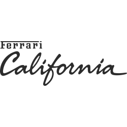 Sticker Ferrari California