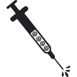 Sticker Volkswagen Seringue