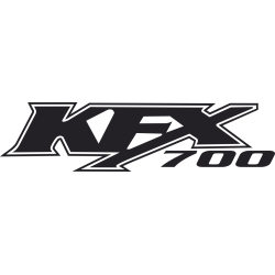 Sticker Kawasaki Kfx 700