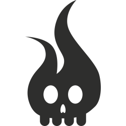 Sticker Skull 3