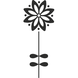 Sticker Fleurs Tige 5
