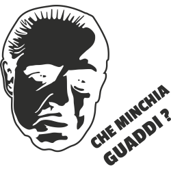 Sticker Parrain Négatif