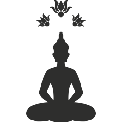 Sticker Bouddha