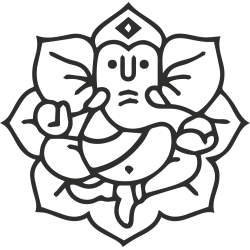Sticker Symbole Ganesh 6