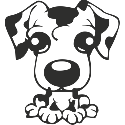 Sticker Chien 1