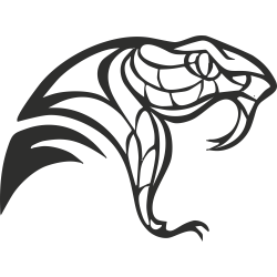 Sticker Tribal Serpent