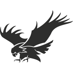 Sticker Aigle Attaque