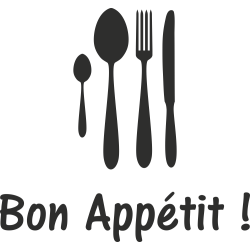 Sticker Cuisine Bon Appétit