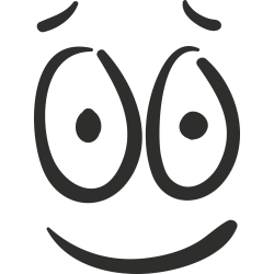 Sticker Smiley Sourire 2