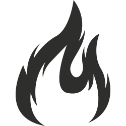 Sticker Flamme 3