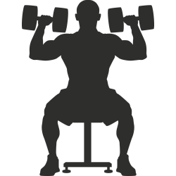 Sticker Sport Muscu 4