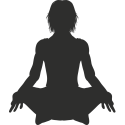 Sticker Sport Yoga 11