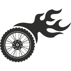 Autocollant Racing Droite