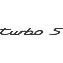 Sticker Porsche Turbo S