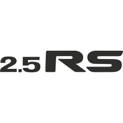 Sticker Subaru 2.5 Rs