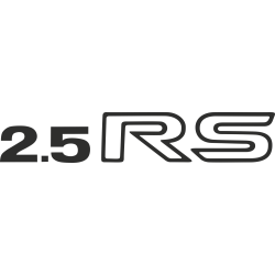 Sticker Subaru 2.5 Rs 2